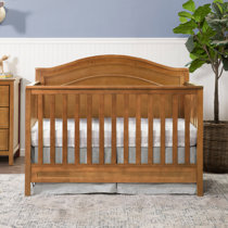 Light best sale brown crib